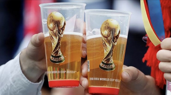 Alcohol will be available ast designated sales points dureing the FIFA World Cup